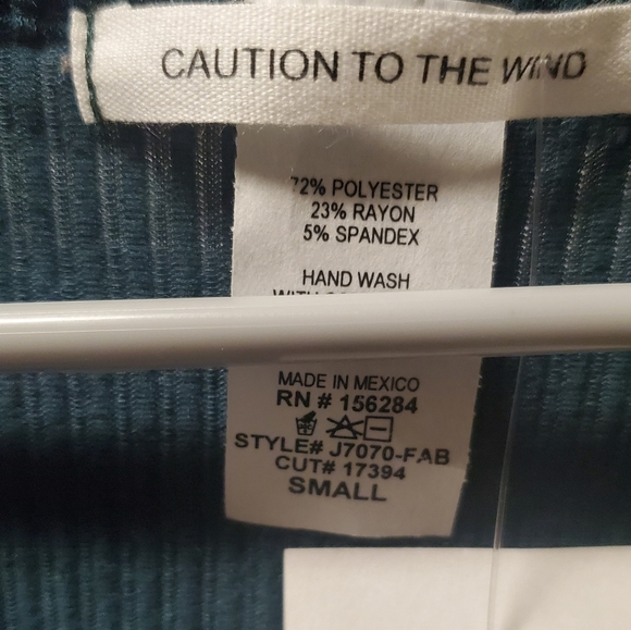 Blue Tie Sweater - Picture 3 of 3